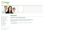 Desktop Screenshot of lingonews.com