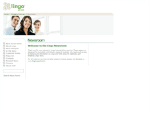 Tablet Screenshot of lingonews.com